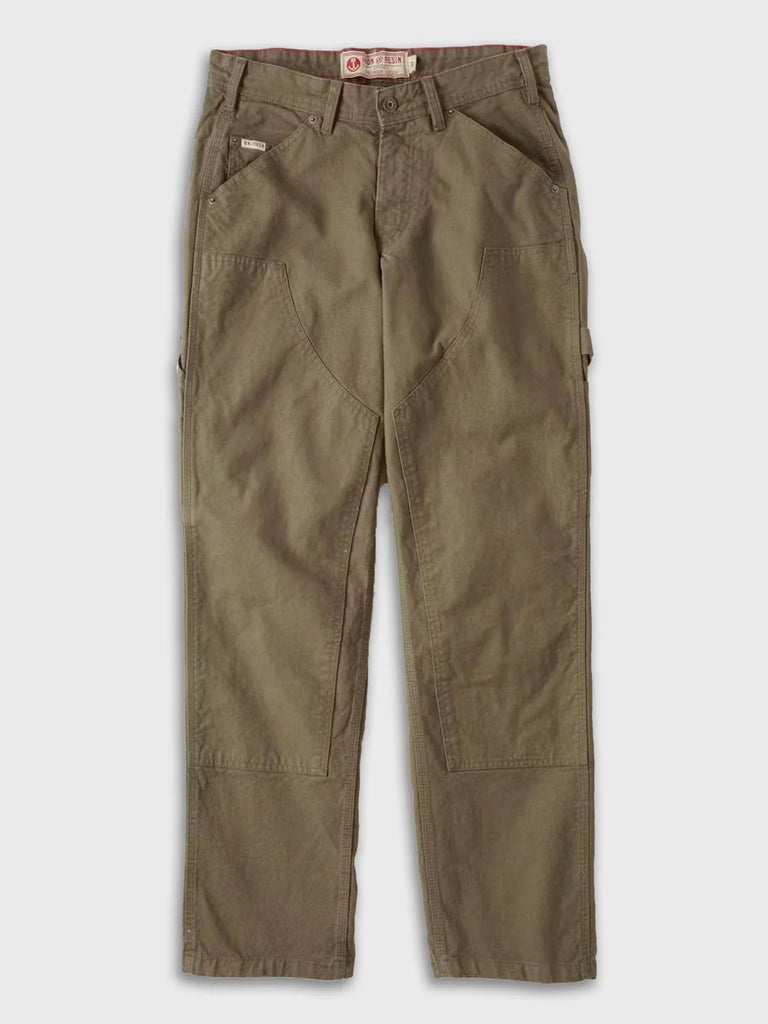Double Knee Journeyman Pant - Olive Green -  Iron and Resin
