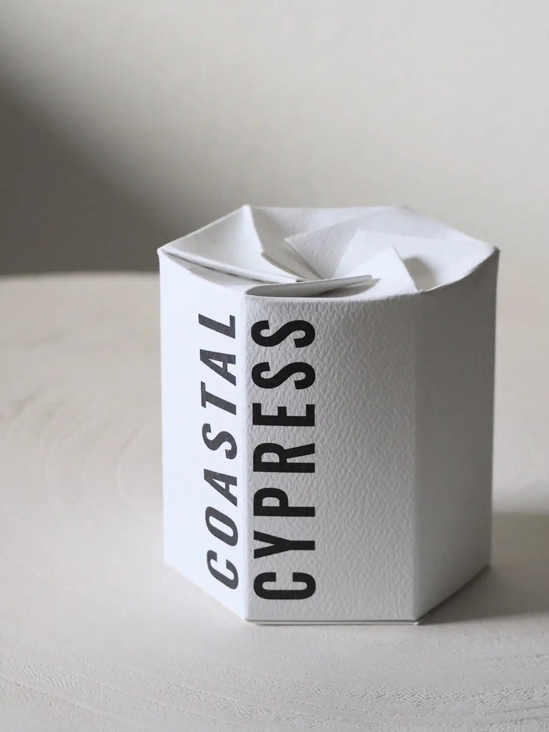 Coastal Cypress Pliage Candle - Makana