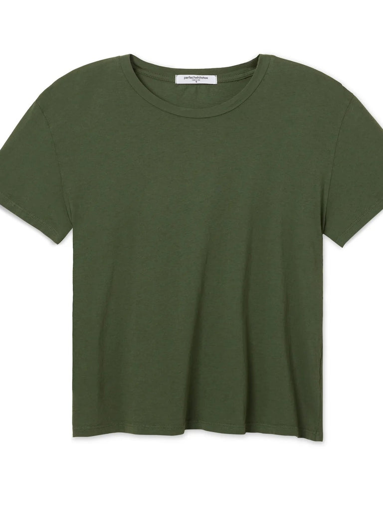 Harley Tee- Fern Green - Perfect White Tee