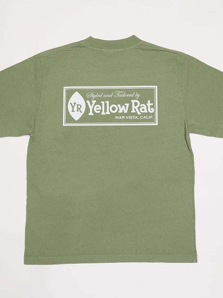 Classic Box T-shirt (Dill) /  YELLOW RAT PRODUCTIONS