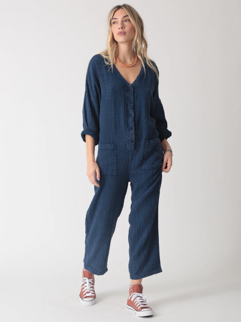 Favorite Jumpsuit - Vintage Indigo - Electric & Rose