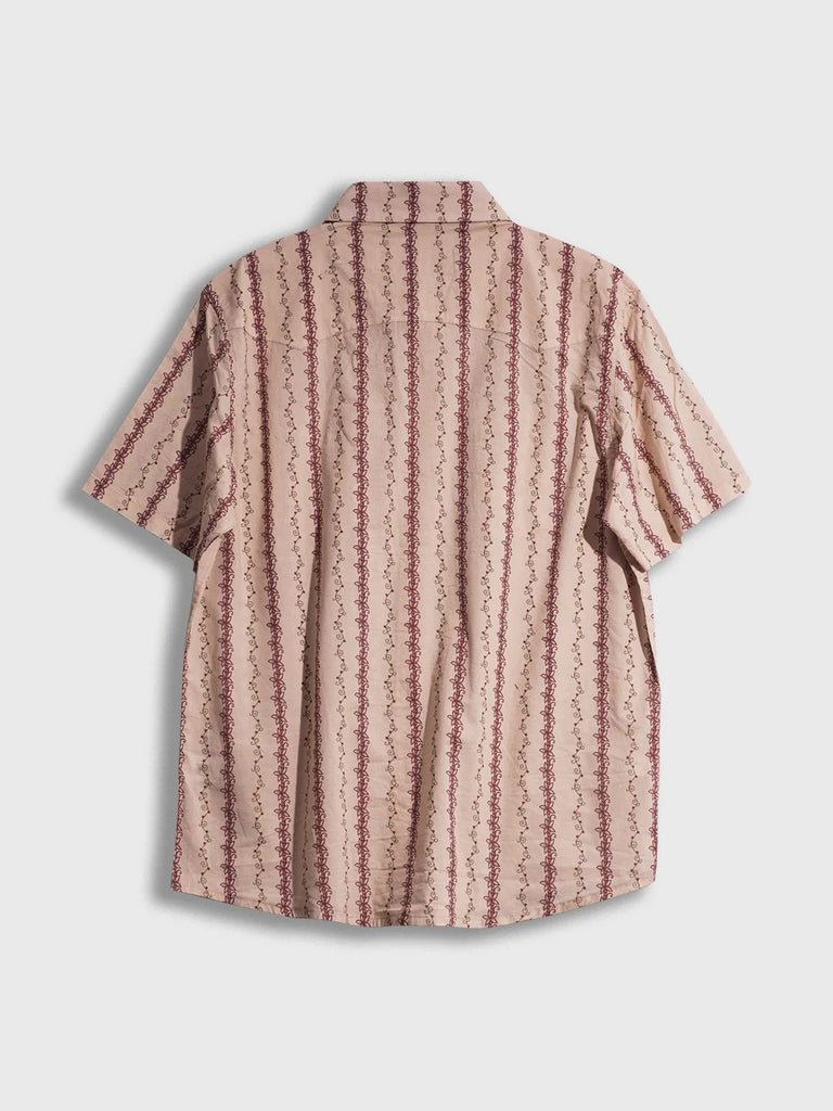 Solstice Shirt - Cream /  Iron & Resin