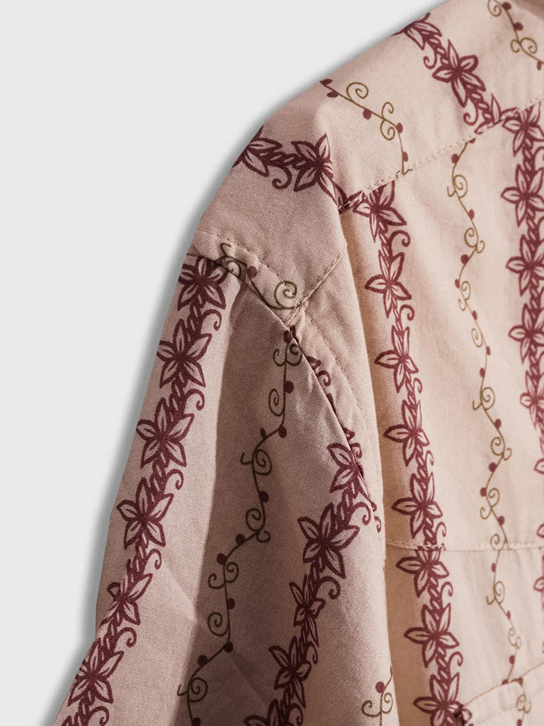 Solstice Shirt - Cream /  Iron & Resin