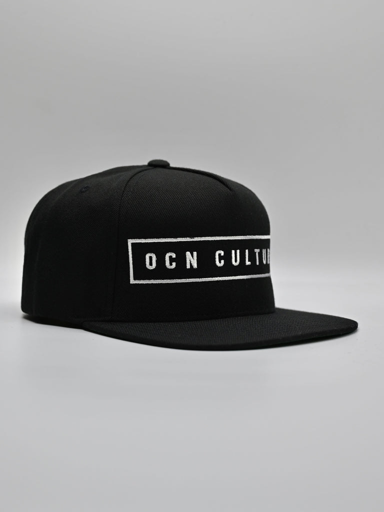 OCN Culture Classic Horizon Snapback Hat - Black