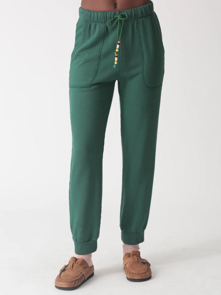 Sunday Sweatpant - Vintage Clover -  Electric Rose