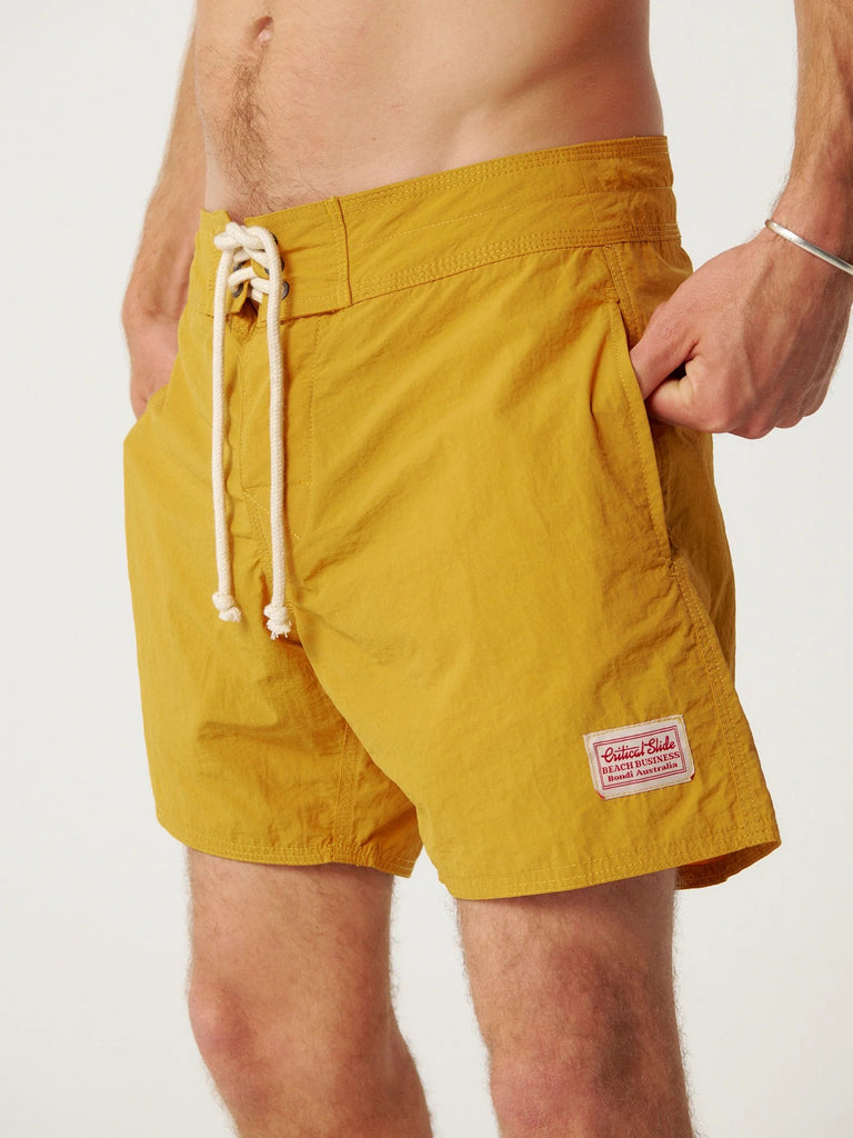 First Point 16" Boardshort - Mustard / Critical Slide