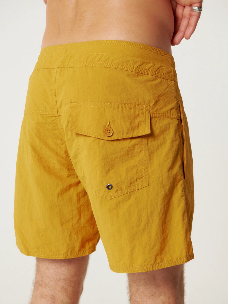 First Point 16" Boardshort - Mustard / Critical Slide