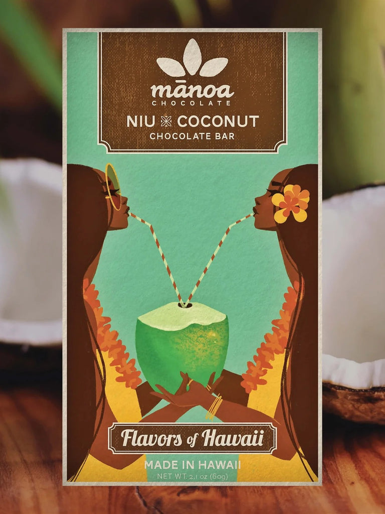 Niu x Coconut Bar - Manoa Chocolate from Hawaii