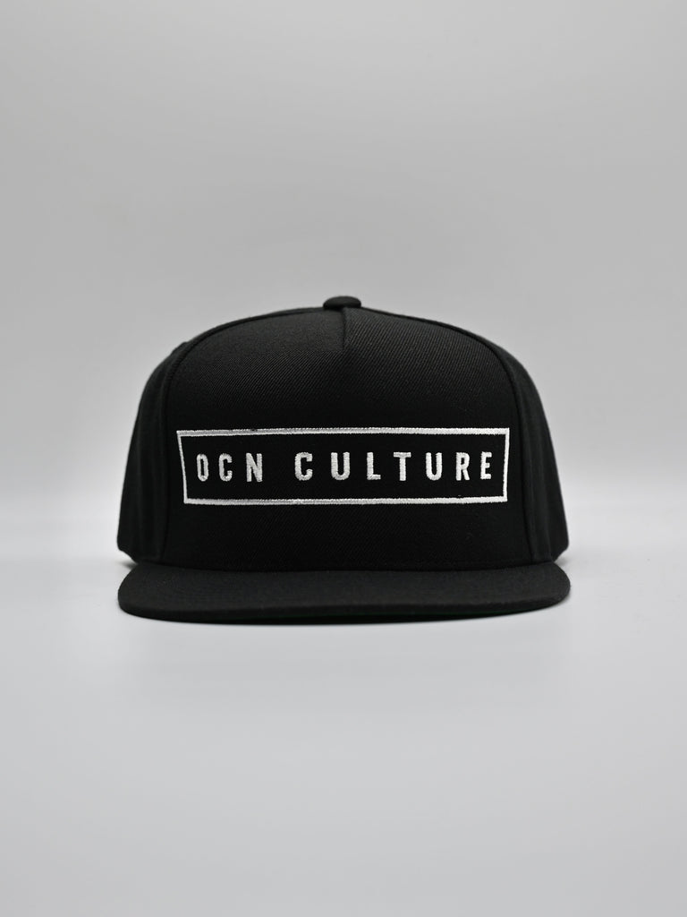 OCN Culture Classic Horizon Snapback Hat - Black