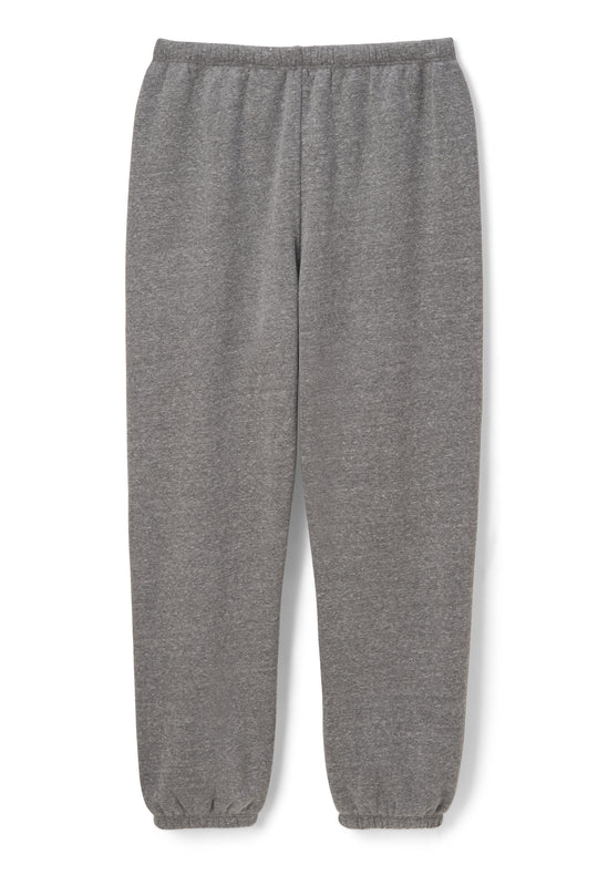 Stevie Sweatpants - Dark Heather Gray - Perfect White Tee