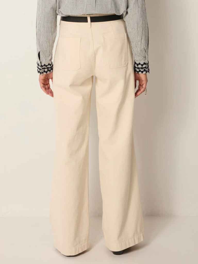 Hamlet Pant - Maxton Ecru - Maison Hotel