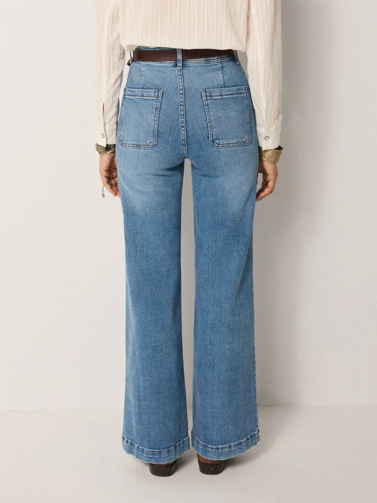 Giuletta Pant - Light Blue Denim - Maison Hotel