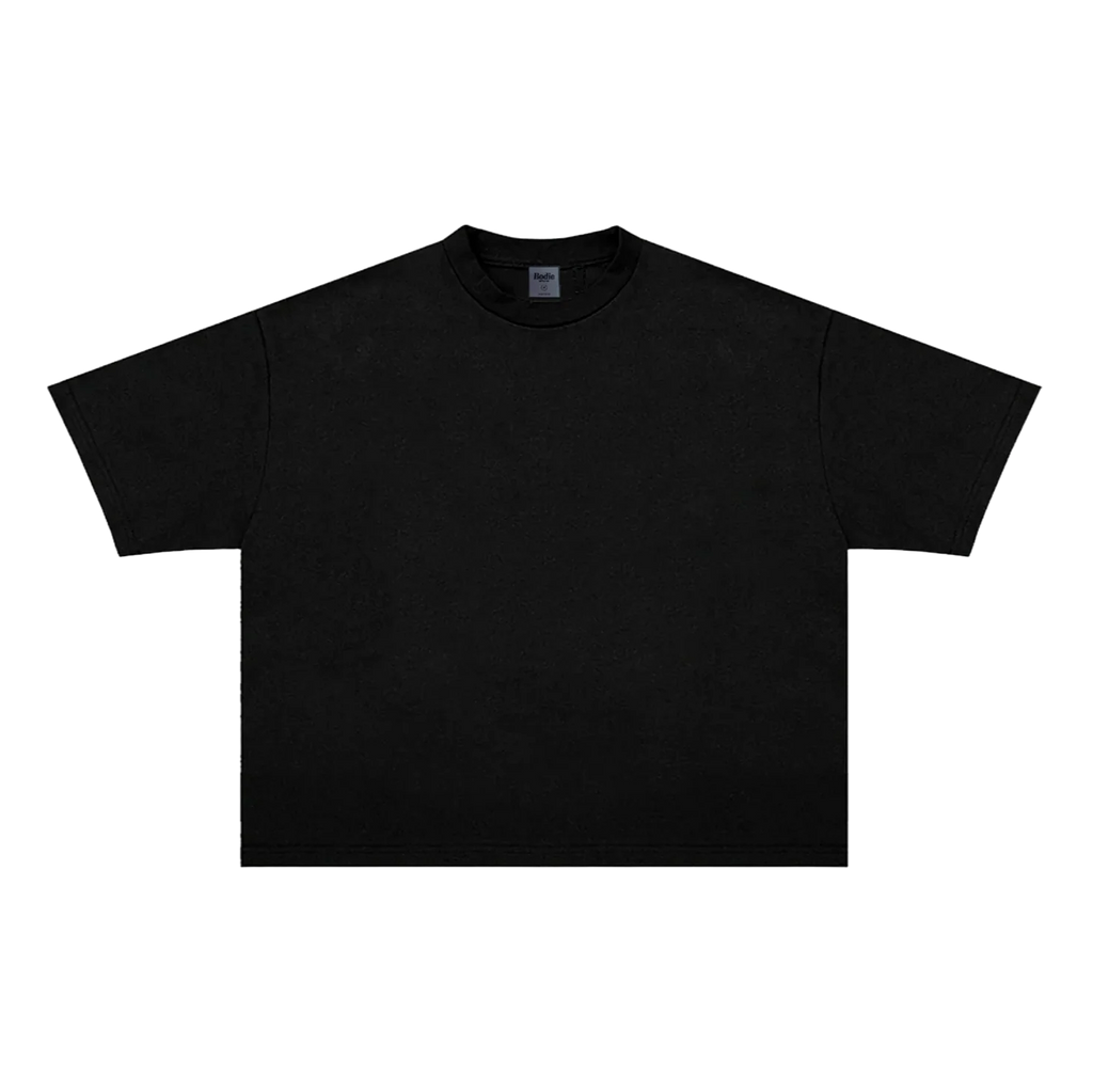 Kelly Cropped Tee - Black / Bodie Supply Co