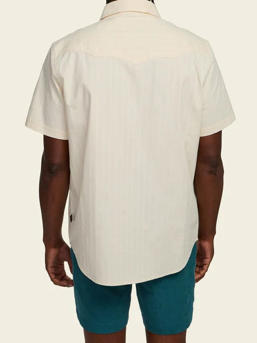 Crosscut Deluxe Shortsleeve Shirt - Off White / Howler Bros