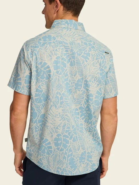 Mansfield Shirt - Blue Leafy Lithographs / Howler Bros
