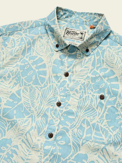 Mansfield Shirt - Blue Leafy Lithographs / Howler Bros