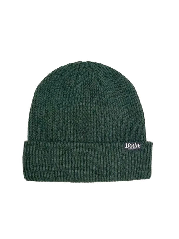 Ghost Town Beanie - Pine, Ivory, Black - Bodie Supply Co