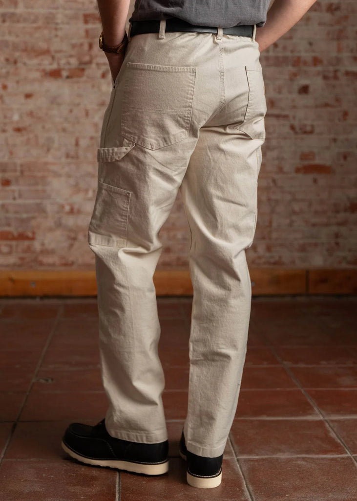 Double Knee Journeyman Pant - Natural -  Iron and Resin