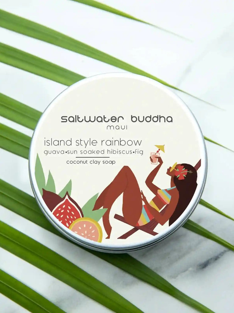 Coconut Clay Soap - Saltwater Buddha (from Maui, Hawaii)