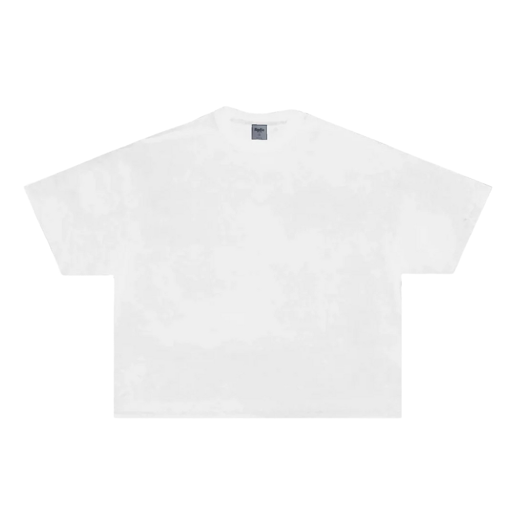 Kelly Cropped Tee - White  / Bodie Supply Co