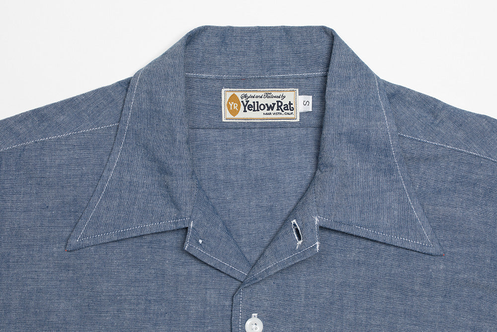 40's Work Shirt / Indigo - YELLOW RAT PRODUCTIONS