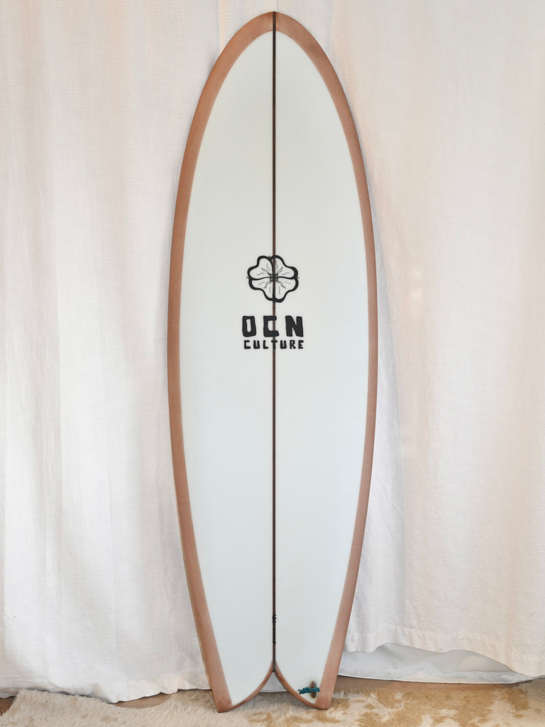 TVM Surfboards By Trey Martinho 5’9” Fish w/ Wood Fins